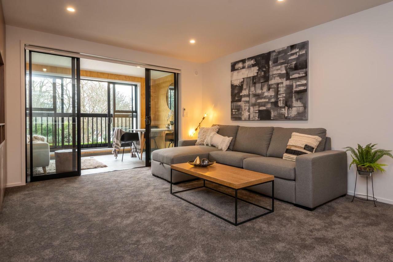 Penthouse With Park View Leilighet Christchurch Eksteriør bilde